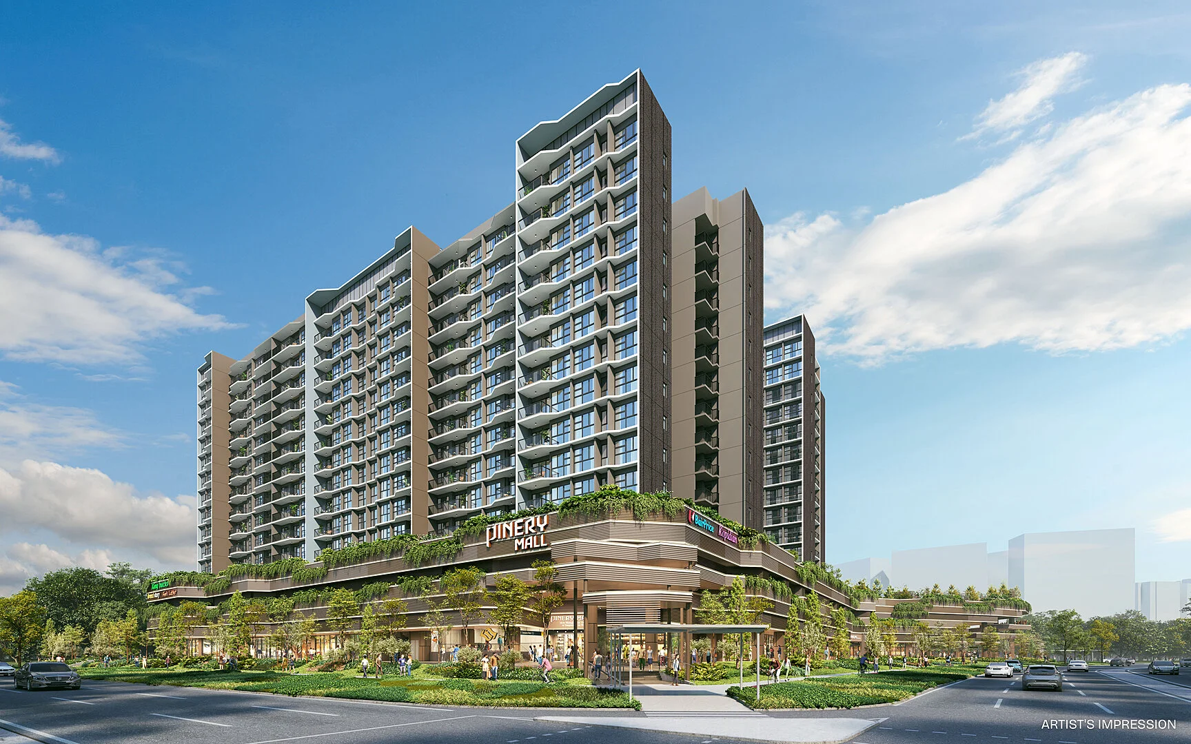 Pinery Residences within 2km of Yumin Primary School